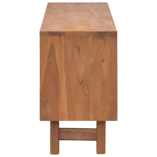 Tv-meubel 110x30x50 cm massief teakhout MeubelReus