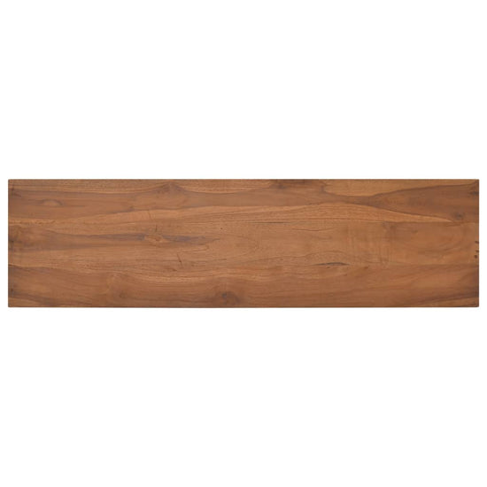 Tv-meubel 110x30x50 cm massief teakhout MeubelReus