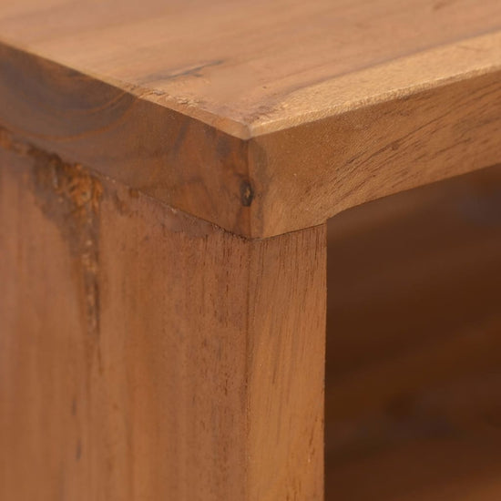 Tv-meubel 110x30x50 cm massief teakhout MeubelReus