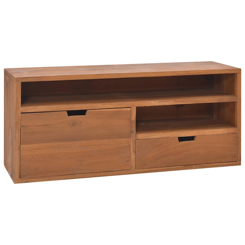 Tv-meubel 90x30x40 cm massief teakhout MeubelReus