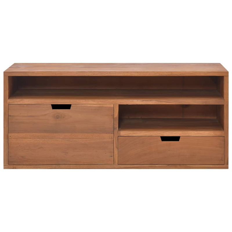 Tv-meubel 90x30x40 cm massief teakhout MeubelReus