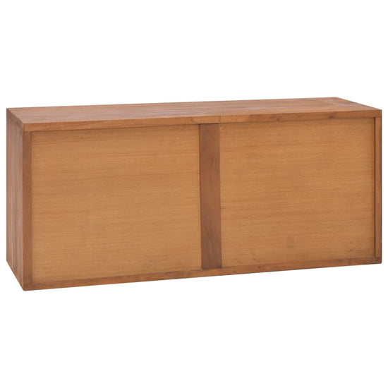 Tv-meubel 90x30x40 cm massief teakhout MeubelReus