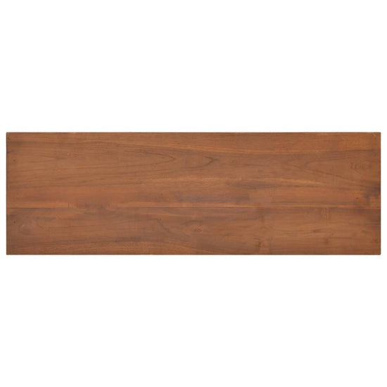 Tv-meubel 90x30x40 cm massief teakhout MeubelReus