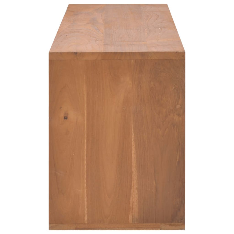 Tv-meubel 110x30x40 cm massief teakhout MeubelReus