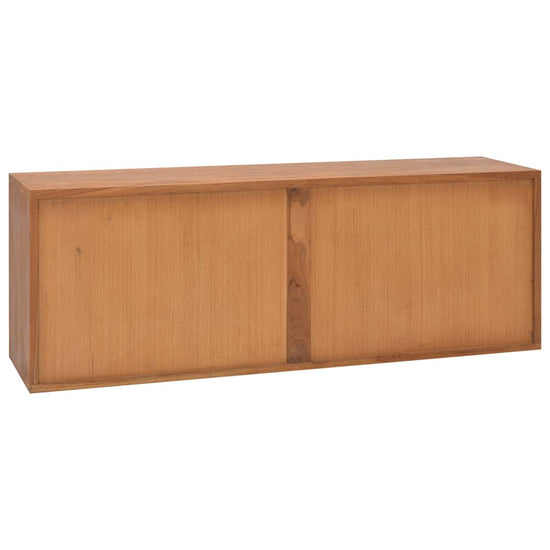Tv-meubel 110x30x40 cm massief teakhout MeubelReus