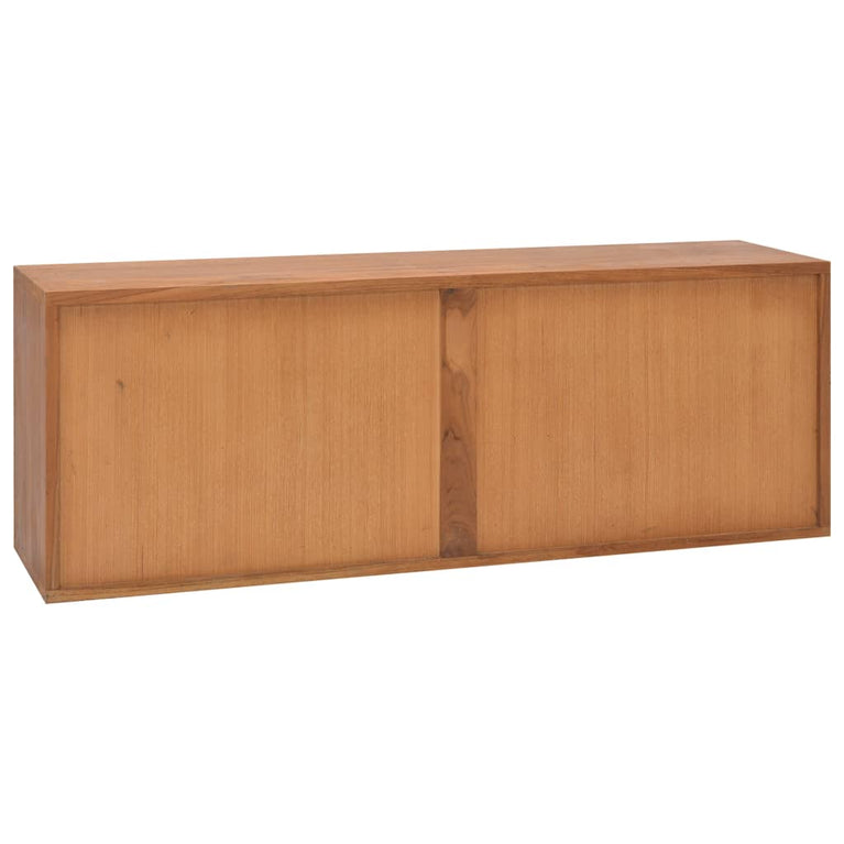 Tv-meubel 110x30x40 cm massief teakhout MeubelReus