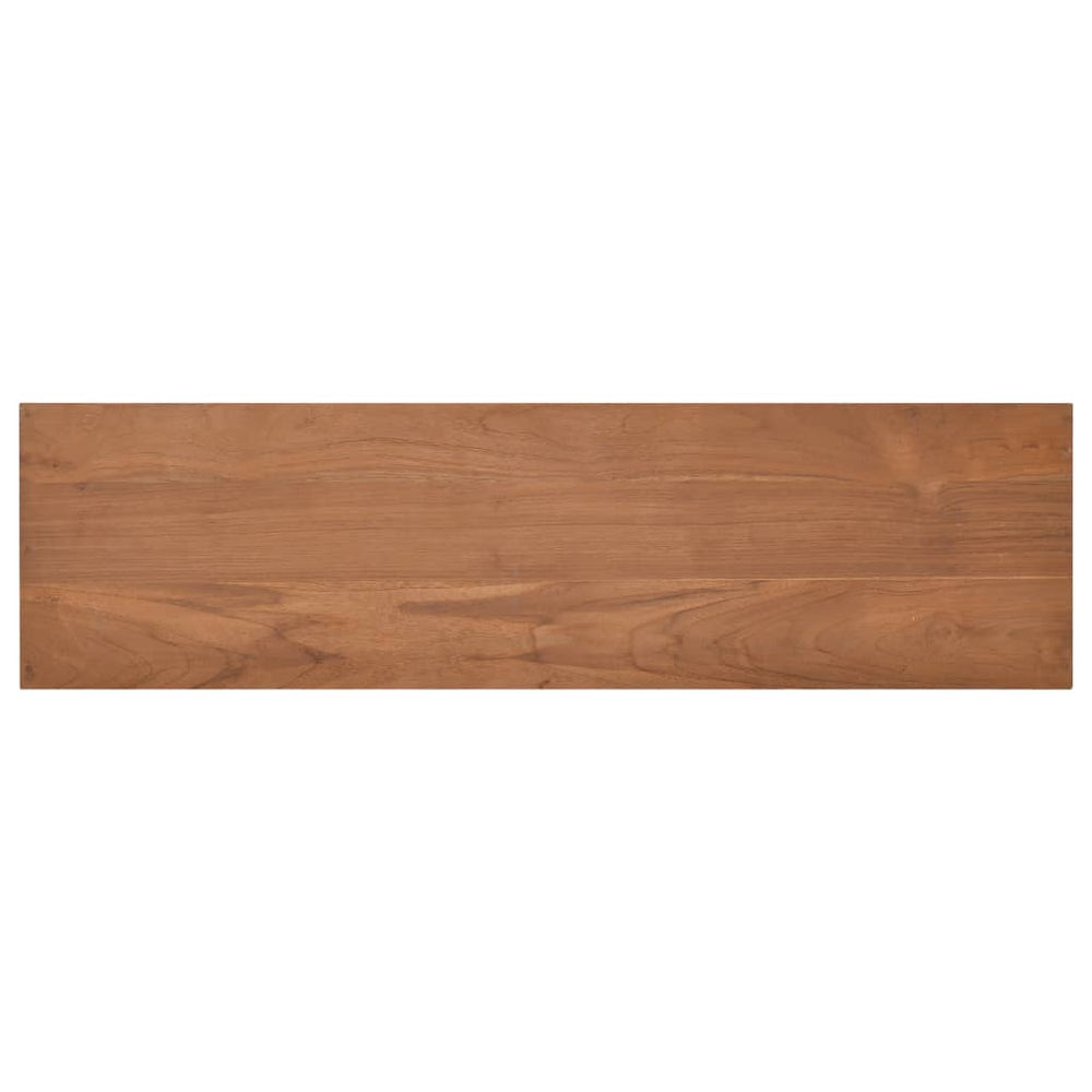 Tv-meubel 110x30x40 cm massief teakhout MeubelReus