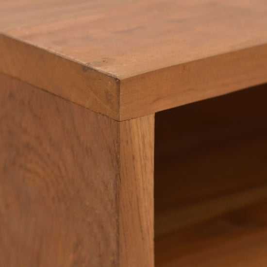 Tv-meubel 110x30x40 cm massief teakhout MeubelReus