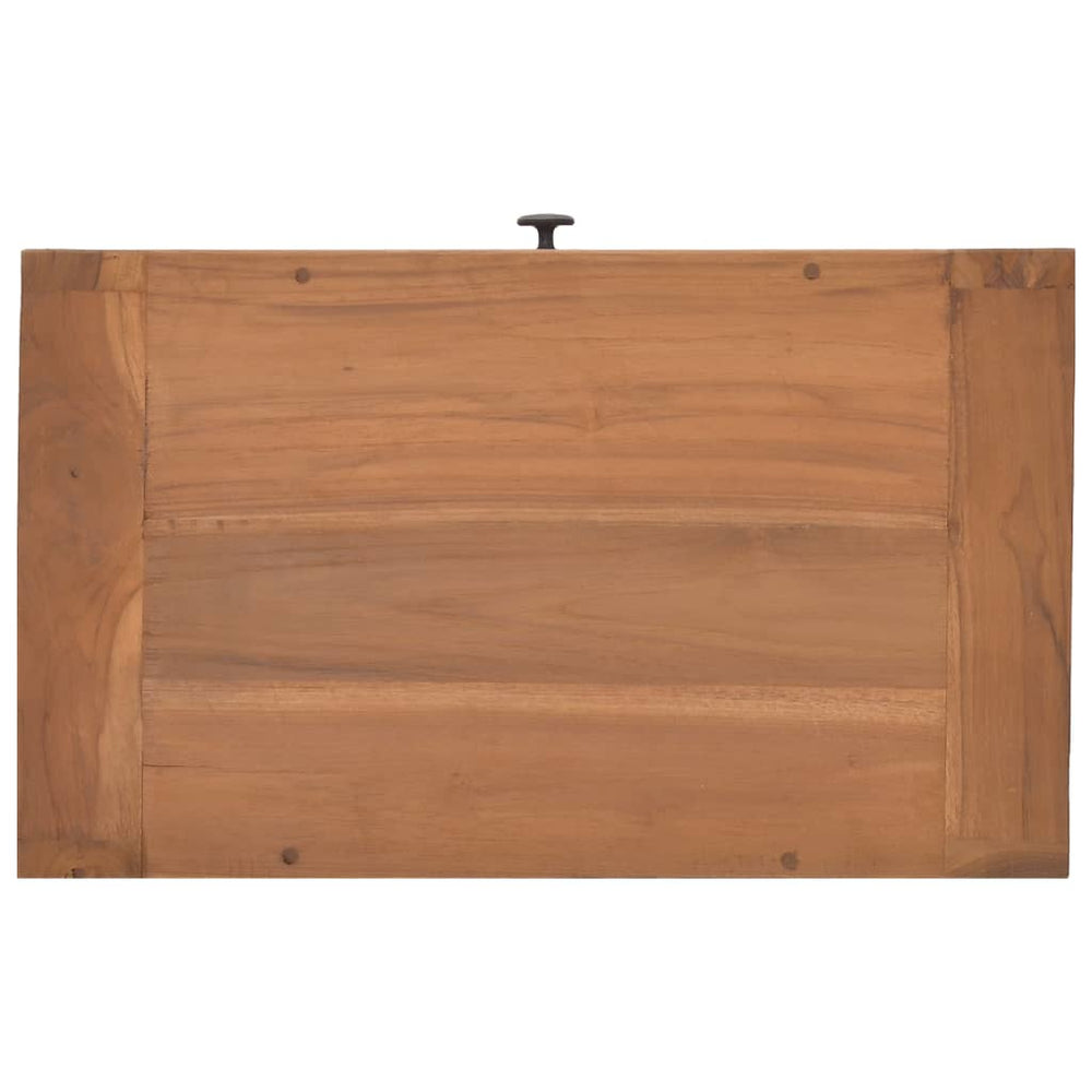 Nachtkastje 50x30x35 cm massief teakhout MeubelReus