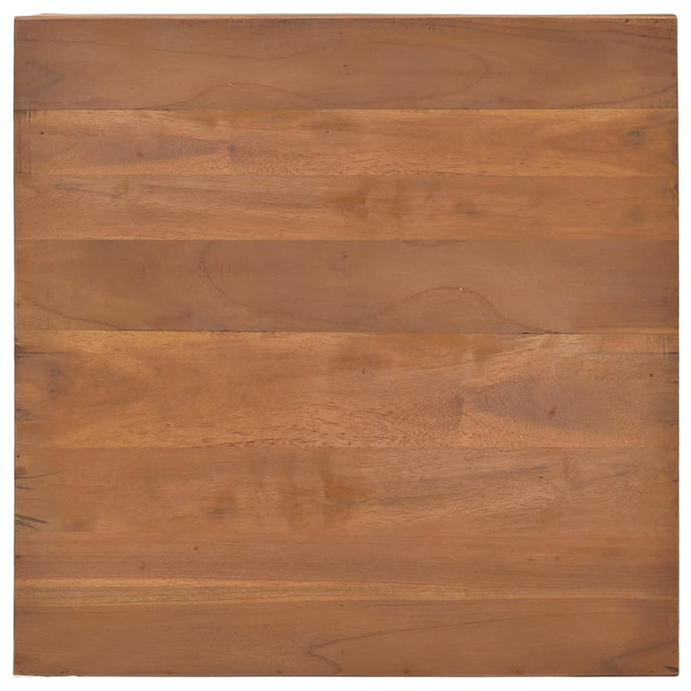 Salontafel 65x65x33 cm massief teakhout MeubelReus