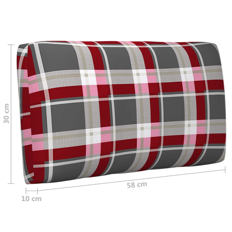 6-delige Loungeset pallet met kussens geïmpregneerd grenenhout