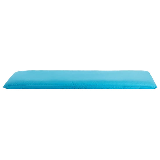 Ligstoel inklapbaar oxford stof blauw MeubelReus