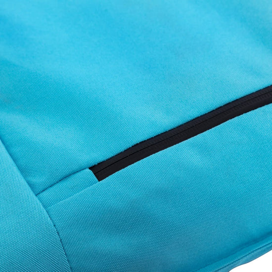 Ligstoel inklapbaar oxford stof blauw MeubelReus
