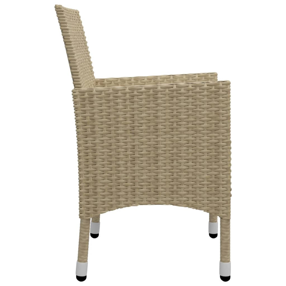 3-delige Tuinset beige MeubelReus
