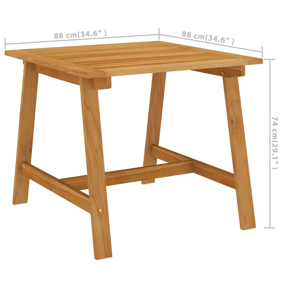 3-delige Tuinset bruin MeubelReus