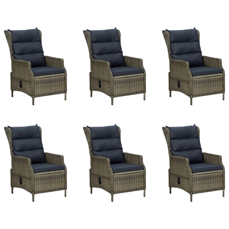 7-delige Tuinset bruin MeubelReus