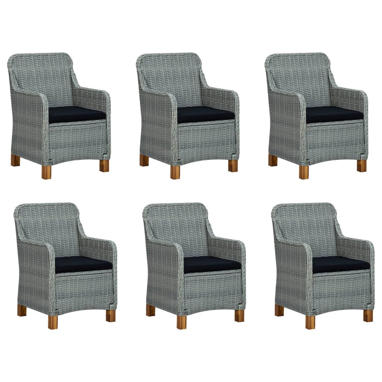 7-delige Tuinset lichtgrijs MeubelReus