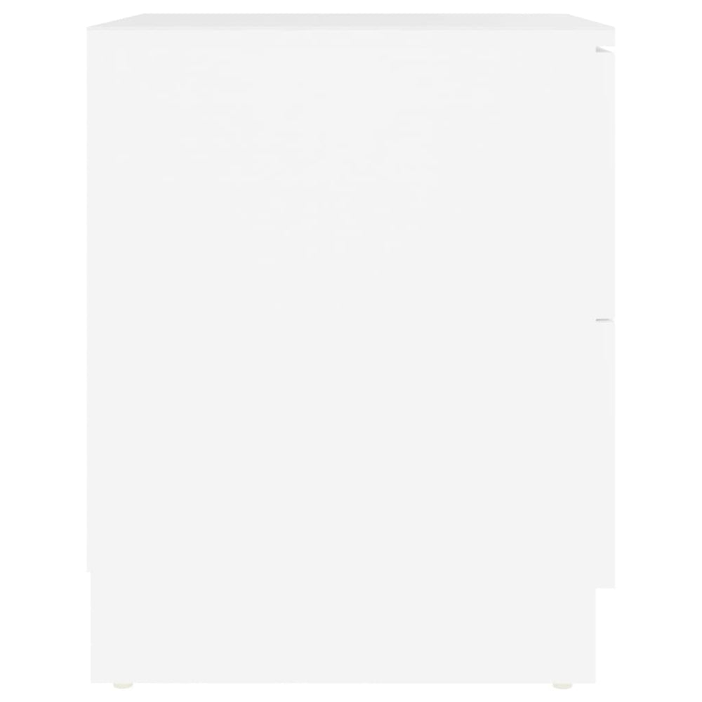 Nachtkastjes 2 st 40x40x50 cm spaanplaat wit MeubelReus