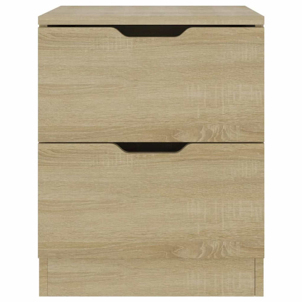Nachtkastjes 2 st 40x40x50 cm spaanplaat sonoma eikenkleurig MeubelReus