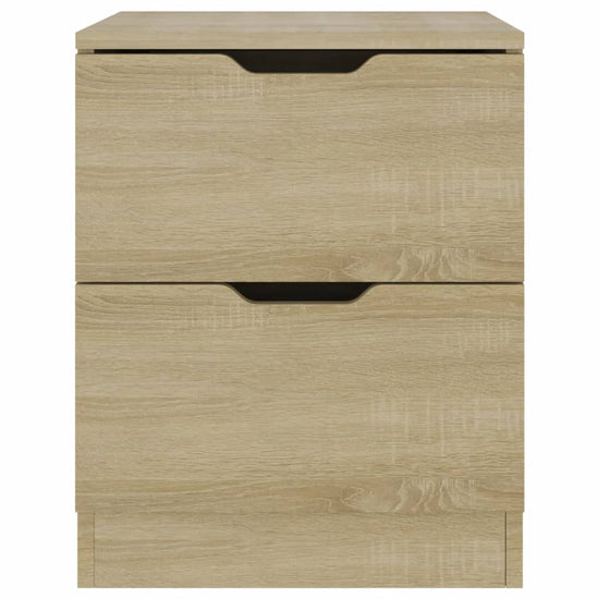 Nachtkastjes 2 st 40x40x50 cm spaanplaat sonoma eikenkleurig MeubelReus