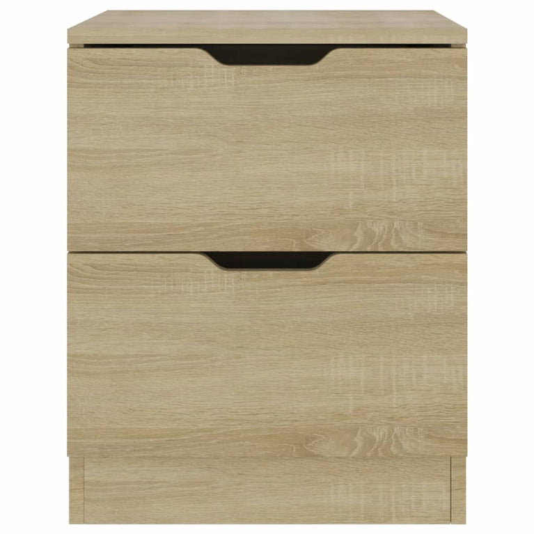 Nachtkastjes 2 st 40x40x50 cm spaanplaat sonoma eikenkleurig MeubelReus