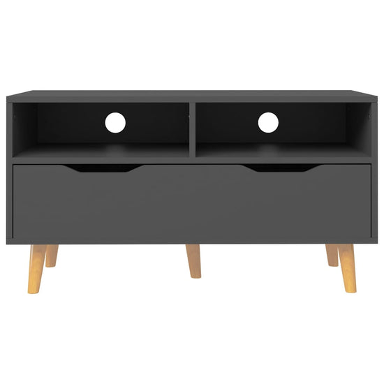 Tv-meubel 90x40x48,5 cm bewerkt hout grijs MeubelReus