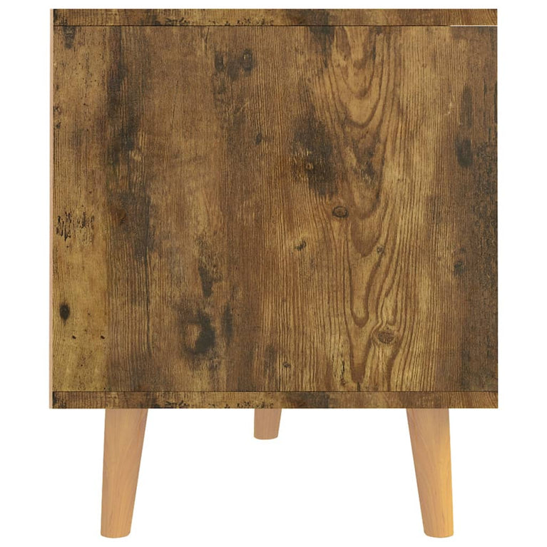 Tv-meubel 90x40x48,5 cm bewerkt hout gerookt eikenkleurig MeubelReus