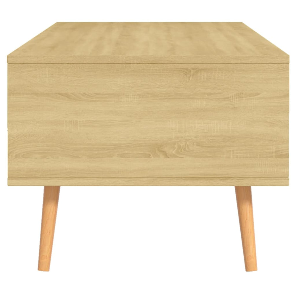 Salontafel 100x49,5x43 cm spaanplaat sonoma eikenkleurig MeubelReus