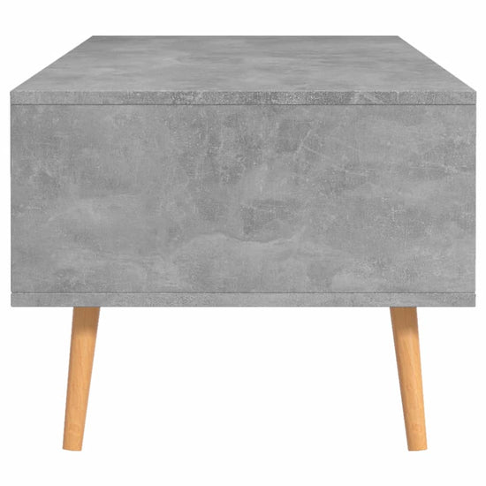 Salontafel 100x49,5x43 cm spaanplaat betongrijs MeubelReus