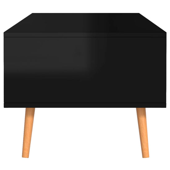 Salontafel 100x49,5x43 cm spaanplaat hoogglans zwart MeubelReus