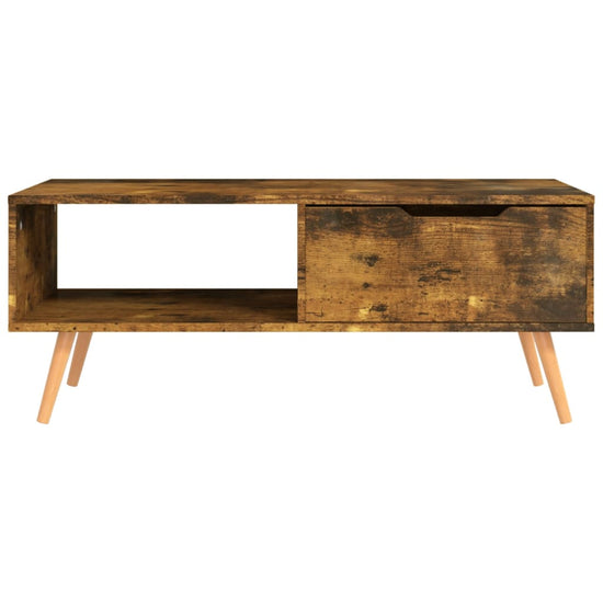 Salontafel 100x49,5x43 cm spaanplaat gerookt eikenkleurig MeubelReus