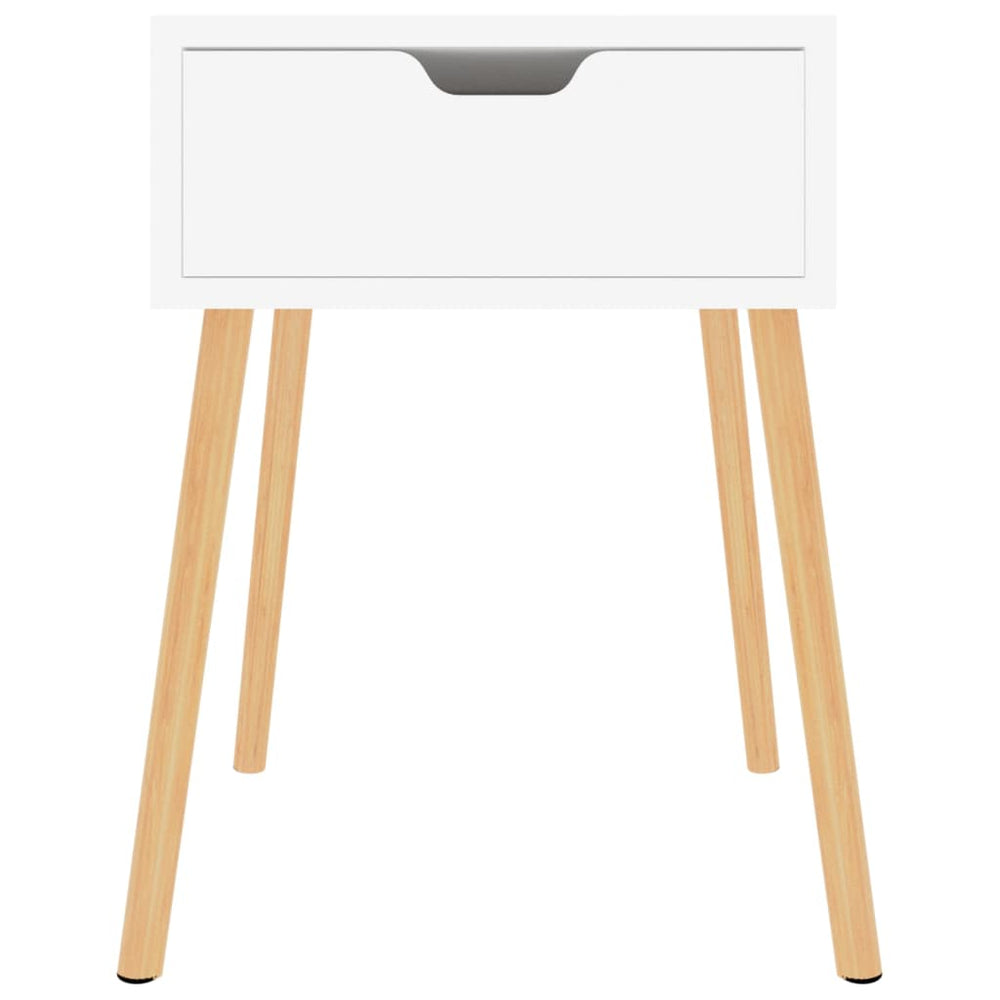 Nachtkastjes 2 st 40x40x56 cm spaanplaat wit MeubelReus