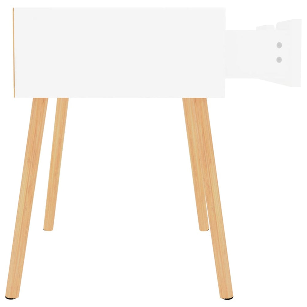Nachtkastjes 2 st 40x40x56 cm spaanplaat wit MeubelReus