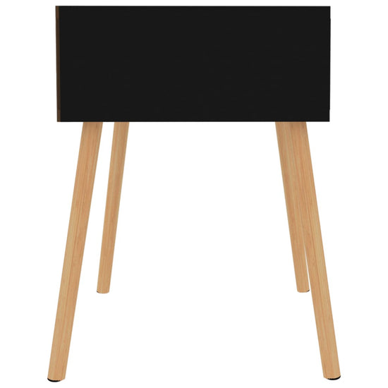 Nachtkastjes 2 st 40x40x56 cm spaanplaat zwart MeubelReus