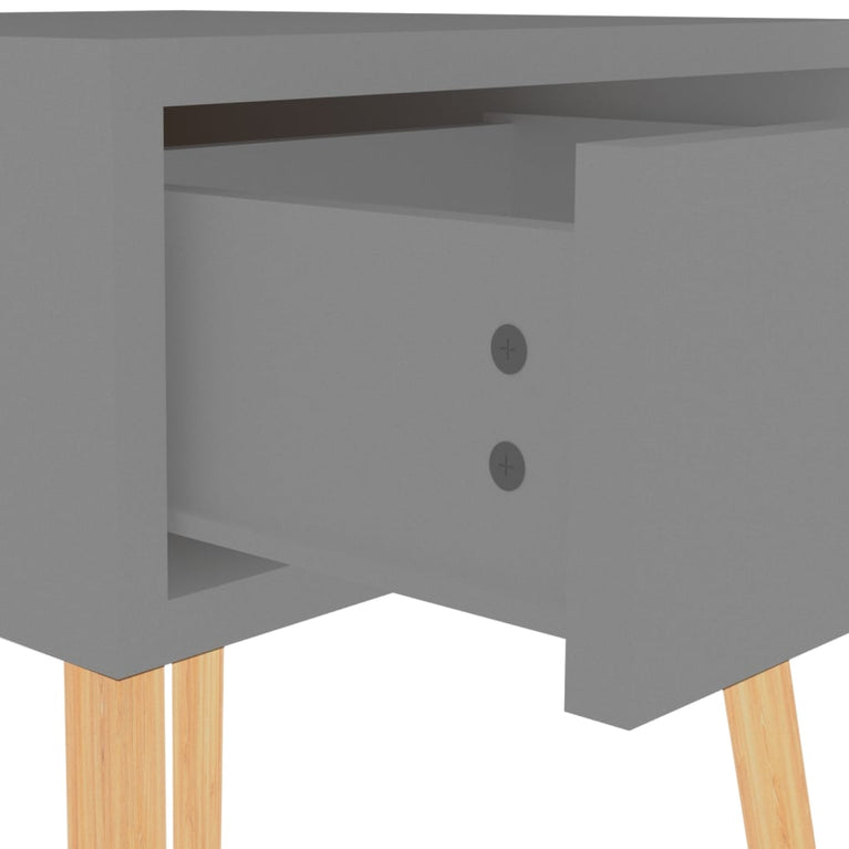 Nachtkastjes 2 st 40x40x56 cm spaanplaat grijs MeubelReus