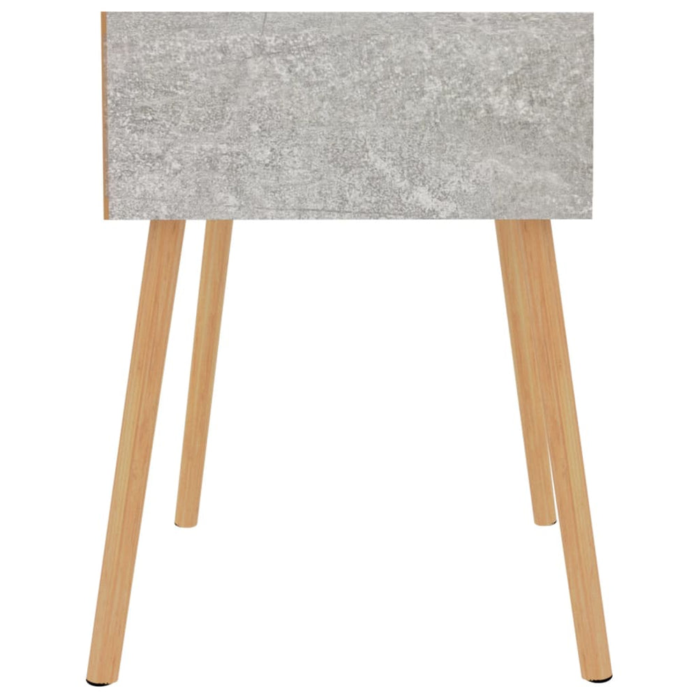 Nachtkastjes 2 st 40x40x56 cm spaanplaat betongrijs MeubelReus