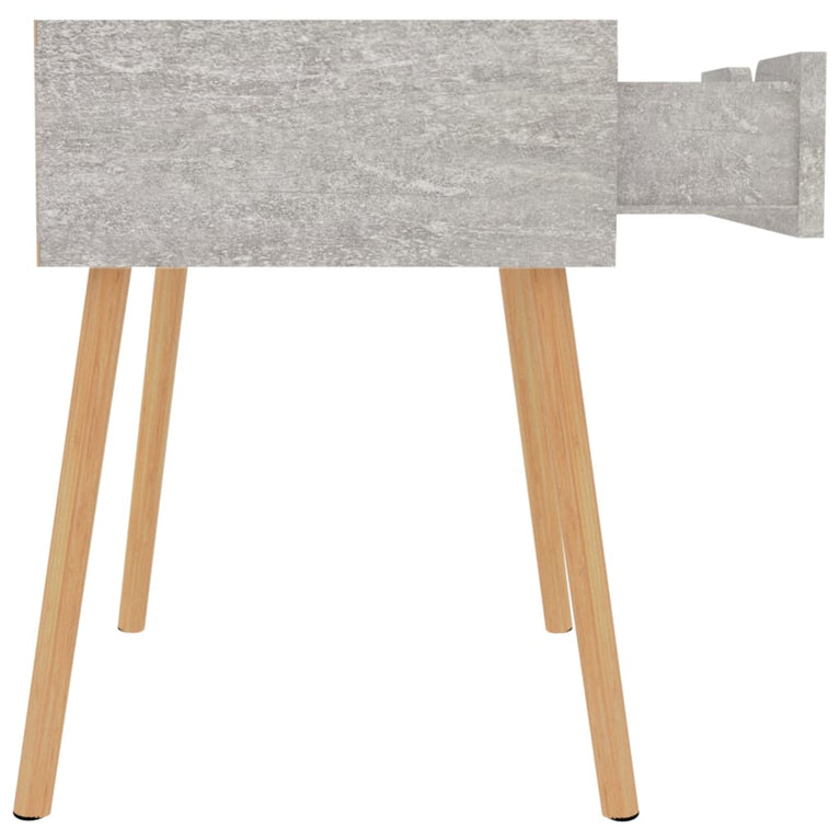 Nachtkastjes 2 st 40x40x56 cm spaanplaat betongrijs MeubelReus