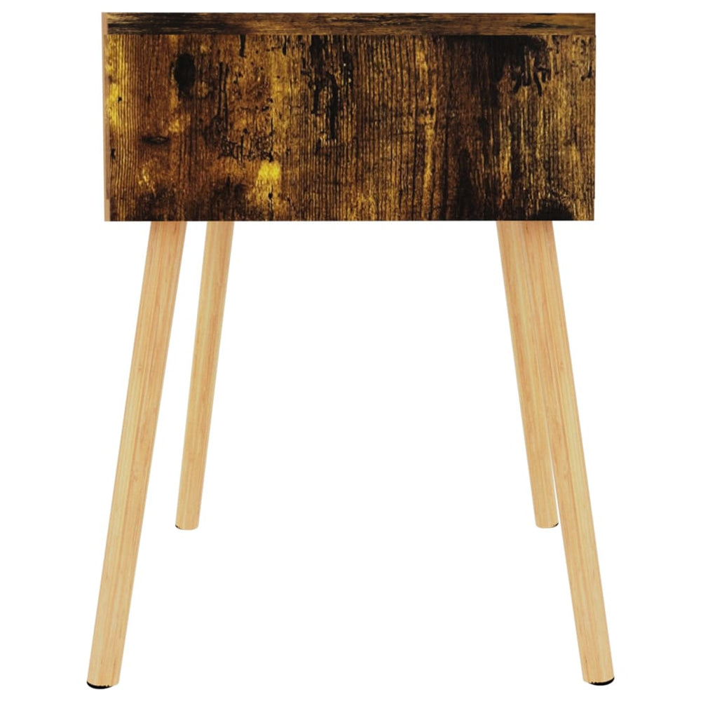 Nachtkastjes 2 st 40x40x56 cm spaanplaat gerookt eikenkleurig MeubelReus