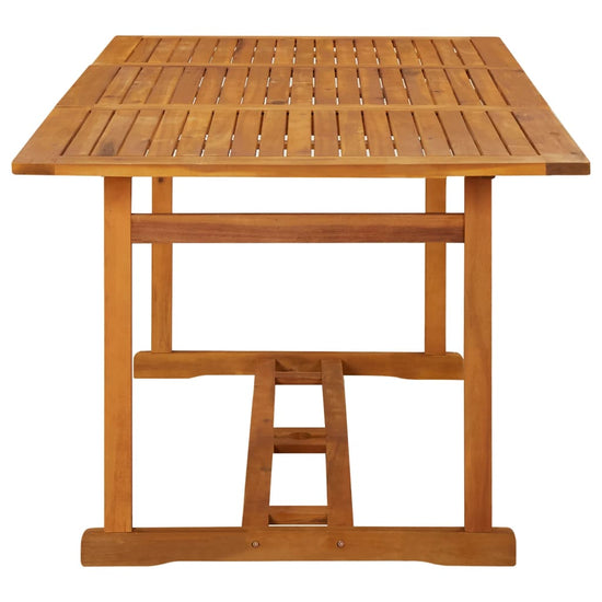 Tuintafel 180x90x75 cm massief acaciahout MeubelReus