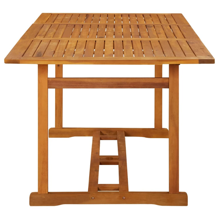 Tuintafel 180x90x75 cm massief acaciahout MeubelReus