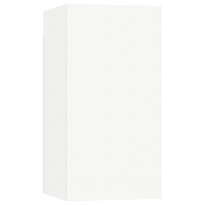 Tv-meubel 30,5x30x60 cm bewerkt hout wit MeubelReus