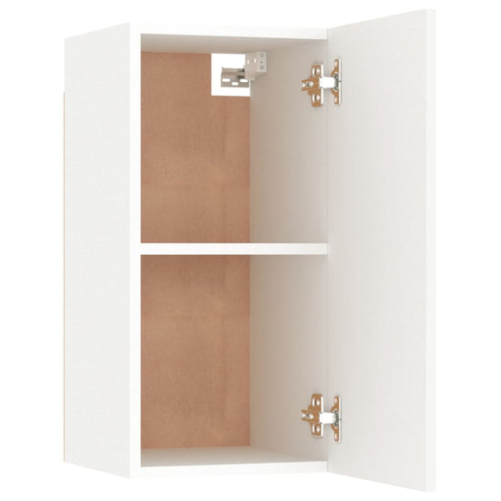 Tv-meubel 30,5x30x60 cm bewerkt hout wit MeubelReus