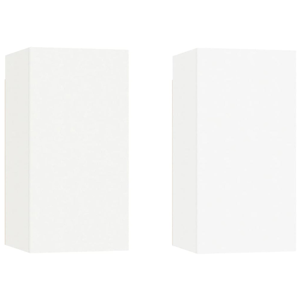Tv-meubelen 2 st 30,5x30x60 cm bewerkt hout wit MeubelReus