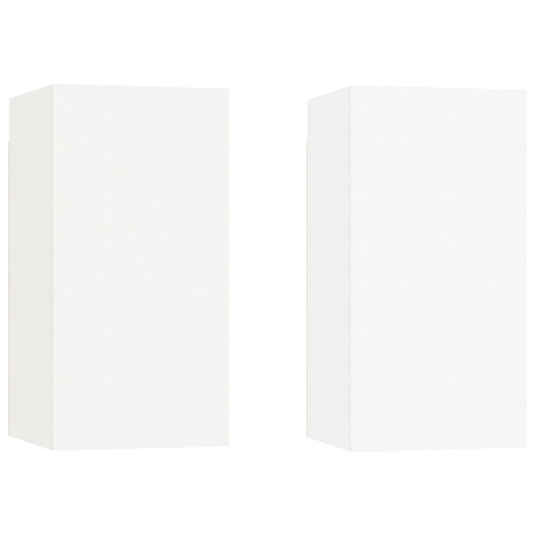 Tv-meubelen 2 st 30,5x30x60 cm bewerkt hout wit MeubelReus