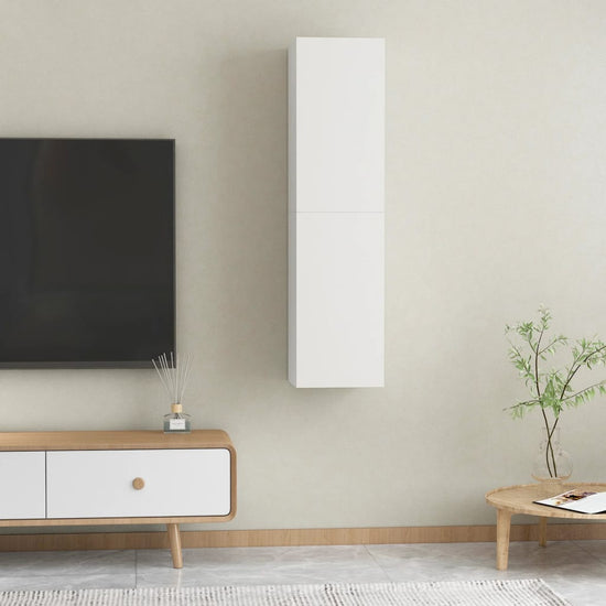 Tv-meubelen 2 st 30,5x30x60 cm bewerkt hout wit MeubelReus