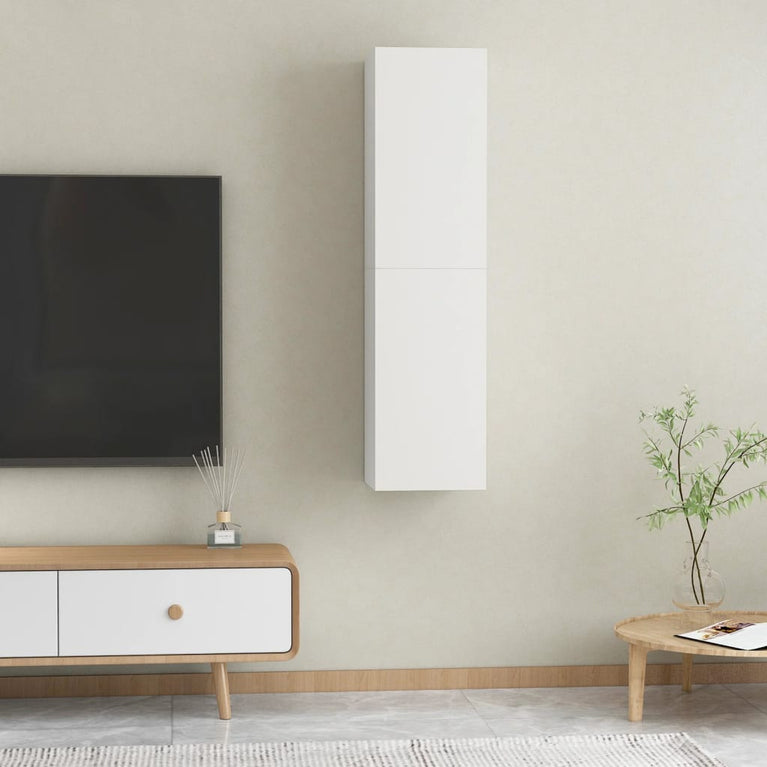 Tv-meubelen 2 st 30,5x30x60 cm bewerkt hout wit MeubelReus