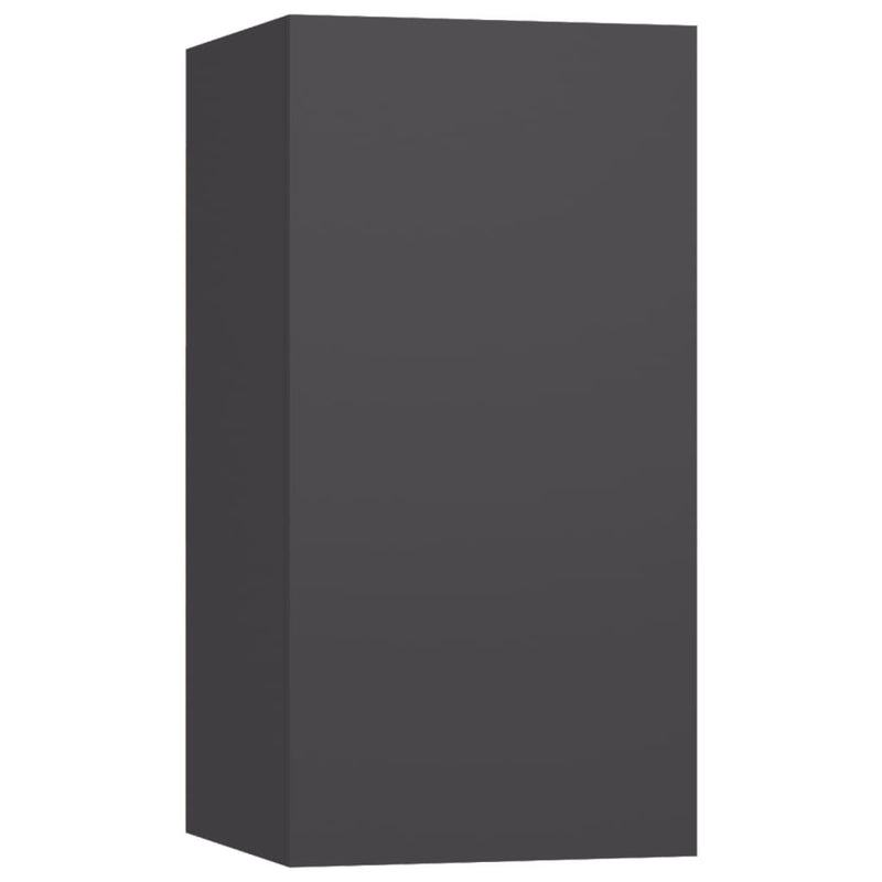 Tv-meubel 30,5x30x60 cm spaanplaat grijs MeubelReus