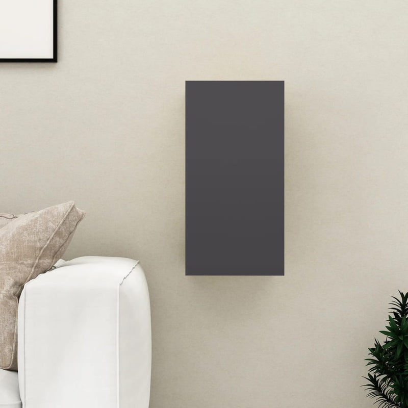 Tv-meubel 30,5x30x60 cm spaanplaat grijs MeubelReus