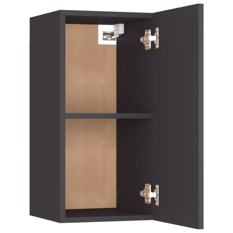 Tv-meubelen 2 st 30,5x30x60 cm spaanplaat grijs MeubelReus
