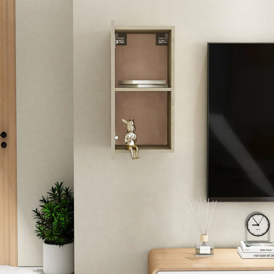 Tv-meubel 30,5x30x60 cm spaanplaat sonoma eikenkleurig MeubelReus